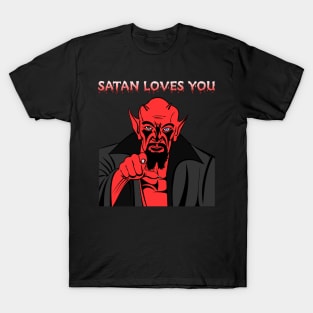 Satan Loves You T-Shirt